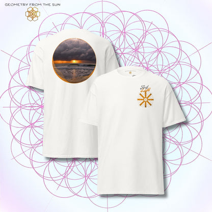 Misty Crest Sunrise Shirt - FIRST LIGHT - Geometry From The Sun