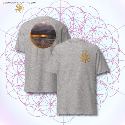 Misty Crest Sunrise Shirt - FIRST LIGHT - Geometry From The Sun