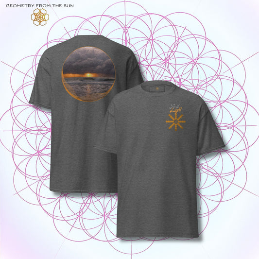 Misty Crest Sunrise Shirt - FIRST LIGHT - Geometry From The Sun