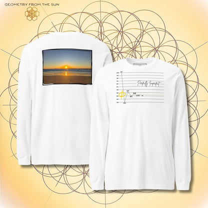 Perfectly Imperfect Sunrise Long Sleeve | Fibonacci x Phi - Geometry From The Sun
