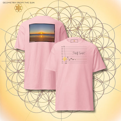 Perfectly Imperfect Sunrise Shirt | Fibonacci x Phi - Geometry From The Sun