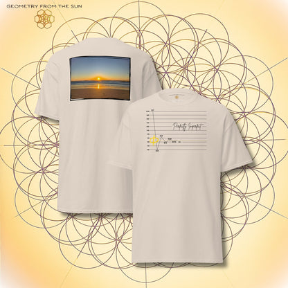 Perfectly Imperfect Sunrise Shirt | Fibonacci x Phi - Geometry From The Sun