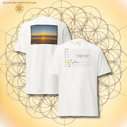 Perfectly Imperfect Sunrise Shirt | Fibonacci x Phi - Geometry From The Sun