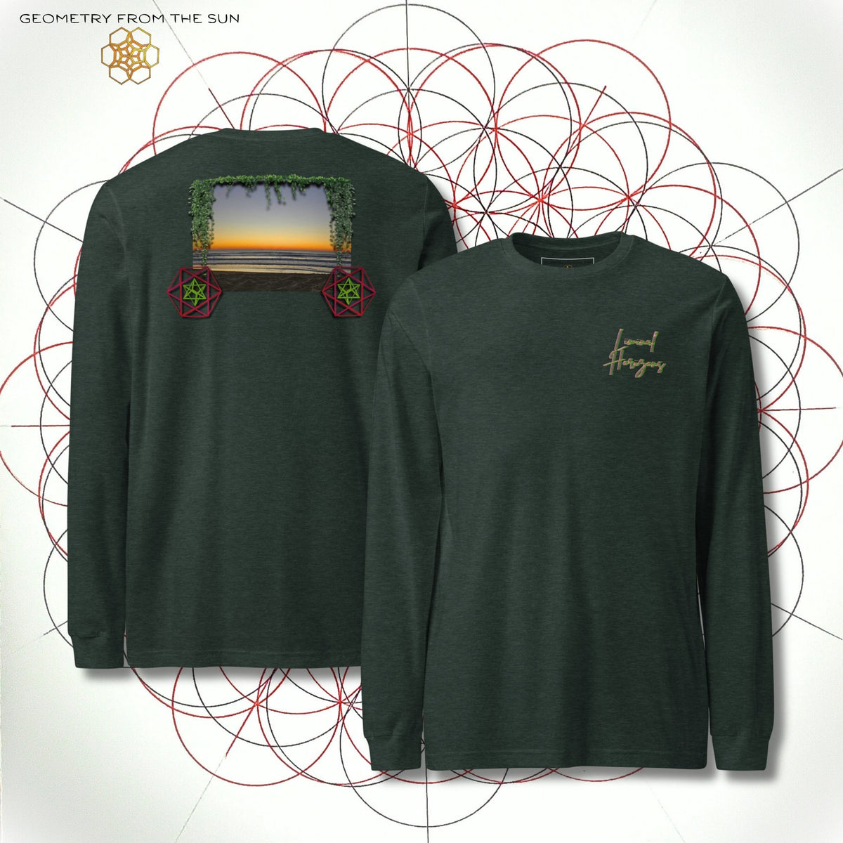 Pre Dawn Veins Long Sleeve - LIMINAL HORIZONS