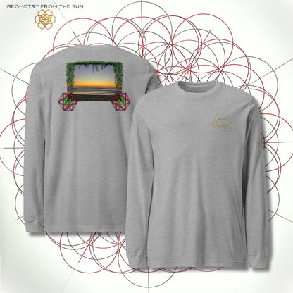 Pre Dawn Veins Long Sleeve - LIMINAL HORIZONS - Geometry From The Sun
