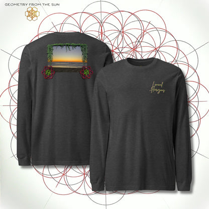 Pre Dawn Veins Long Sleeve - LIMINAL HORIZONS - Geometry From The Sun