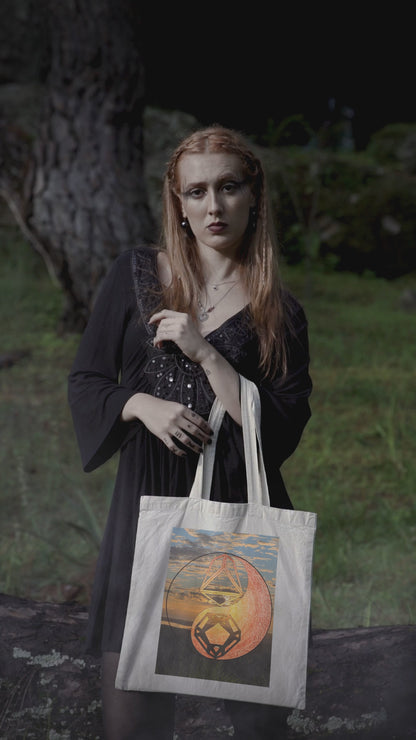 Sacred Geometry Eco Tote Bag