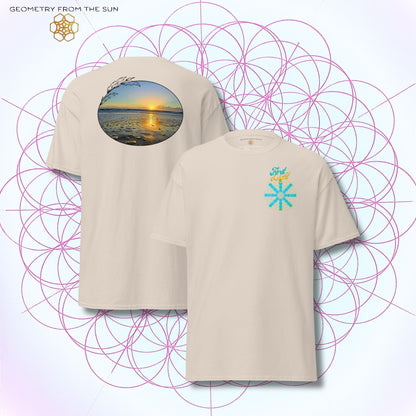 Quiet Rays Sunrise Shirt - FIRST LIGHT - Geometry From The Sun