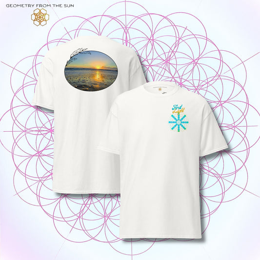 Quiet Rays Sunrise Shirt - FIRST LIGHT - Geometry From The Sun