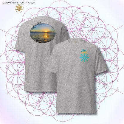 Quiet Rays Sunrise Shirt - FIRST LIGHT - Geometry From The Sun