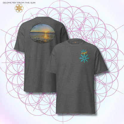 Quiet Rays Sunrise Shirt - FIRST LIGHT - Geometry From The Sun