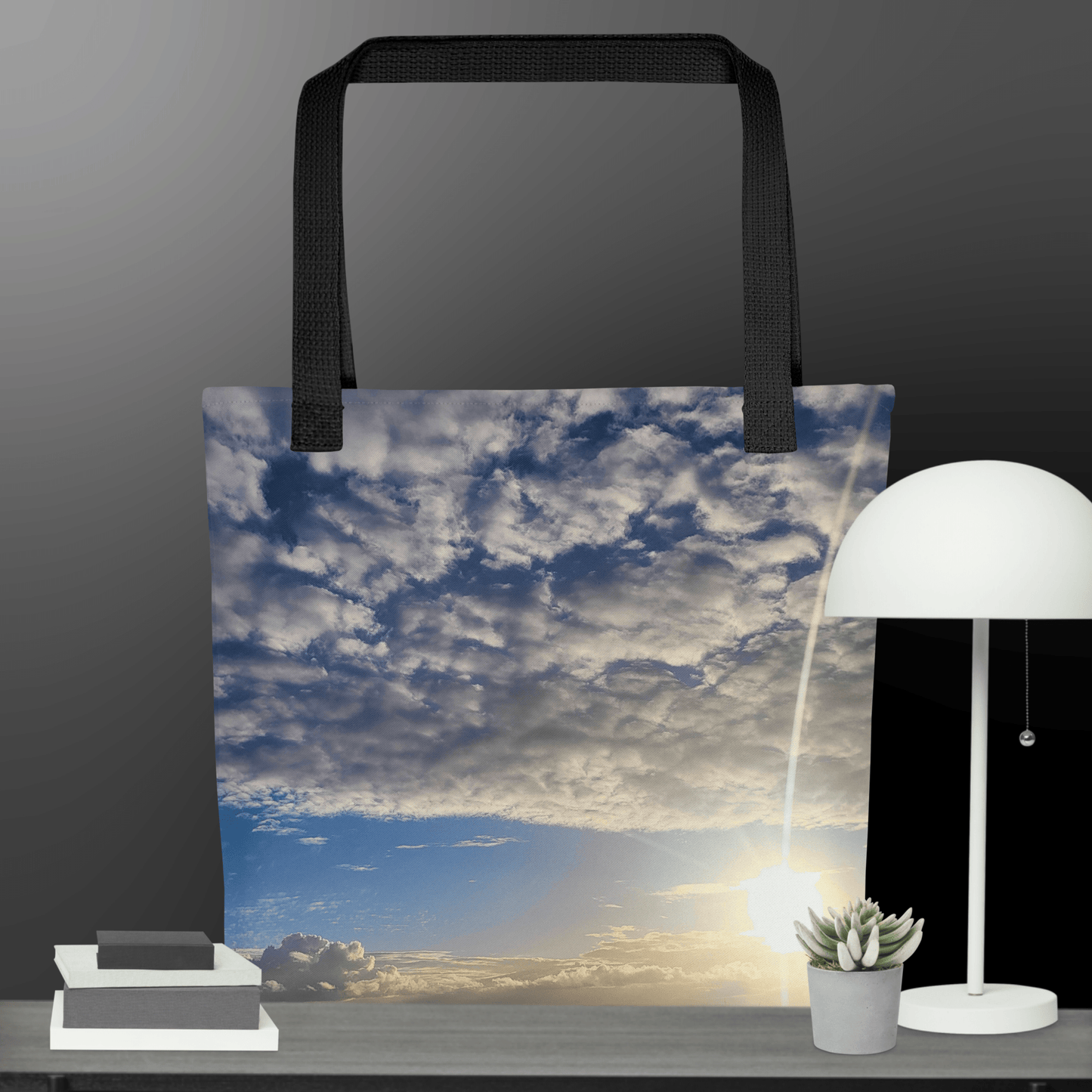 Radiant Skies Tote Bag - Geometry From The Sun