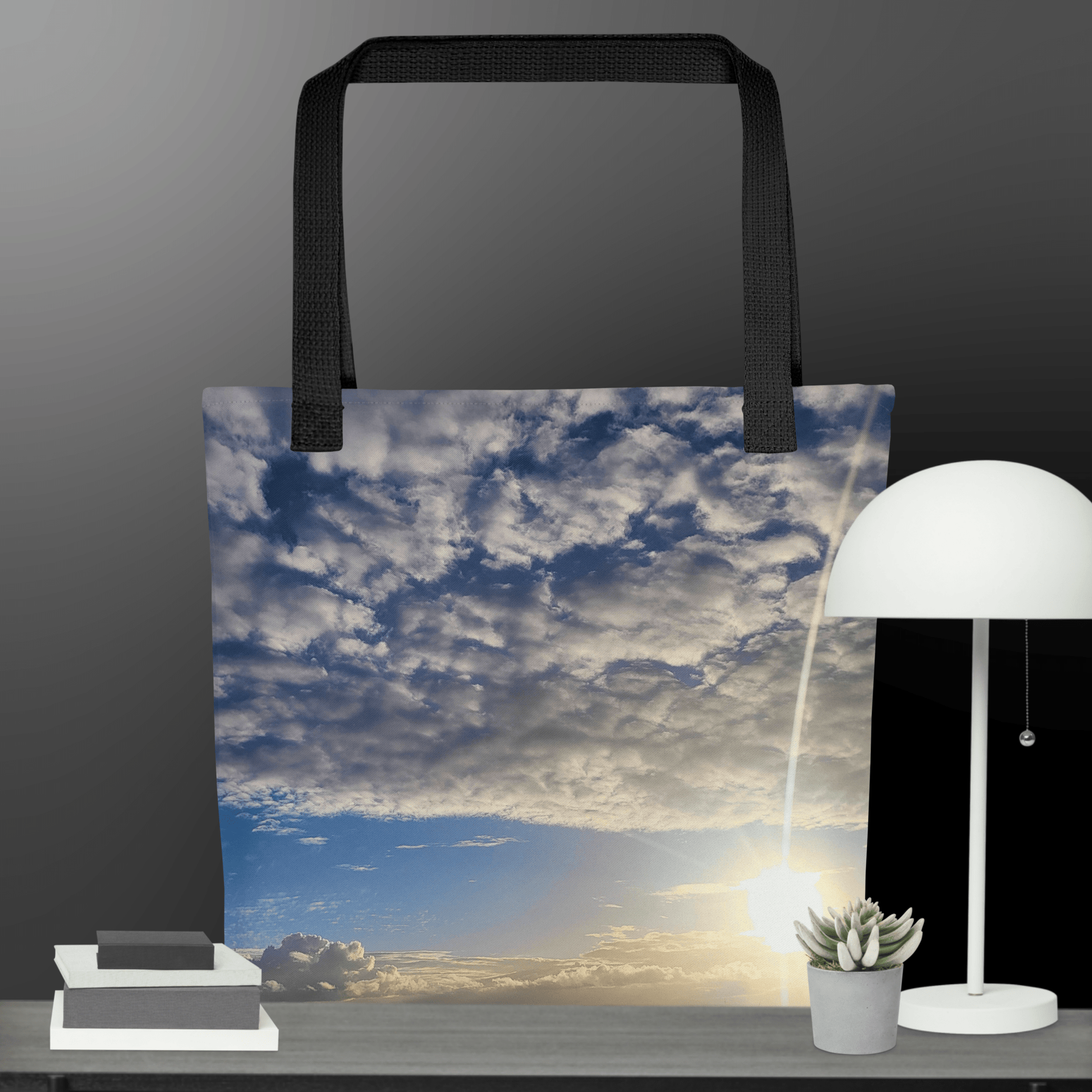 Radiant Skies Tote Bag - Geometry From The Sun