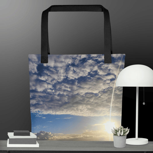 Radiant Skies Tote Bag - Geometry From The Sun