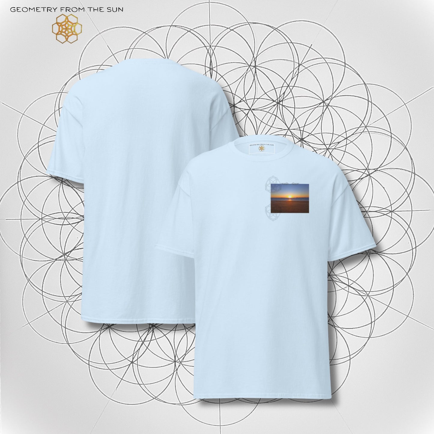 Rising Form Shirt - SACRED SKETCHES - Geometry From The Sun