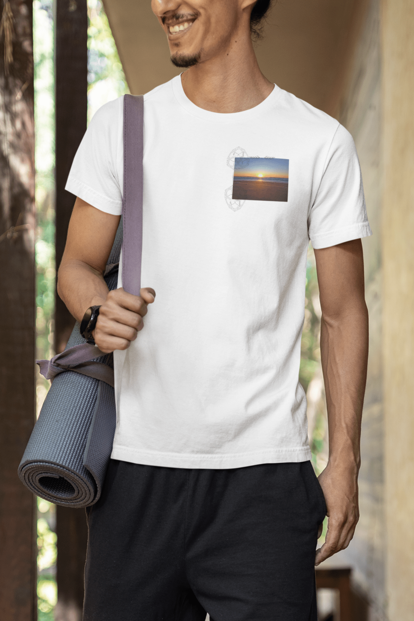 Rising Form Shirt - SACRED SKETCHES - Geometry From The Sun