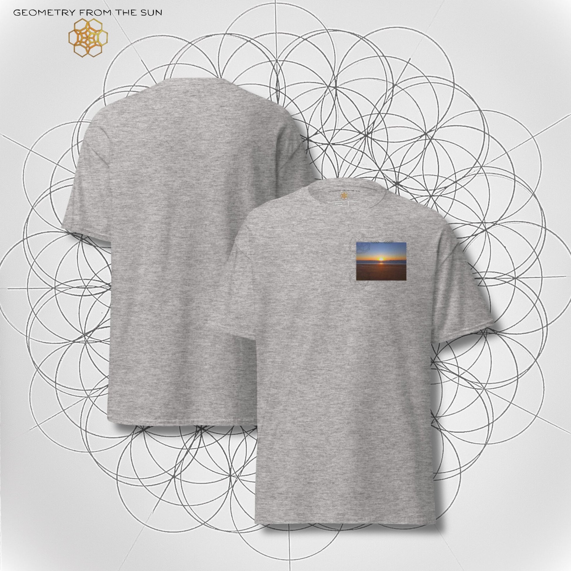 Rising Form Shirt - SACRED SKETCHES - Geometry From The Sun