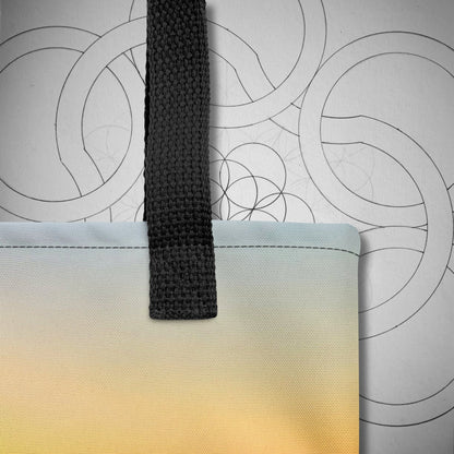 Rocky Glow Tote bag - Geometry From The Sun
