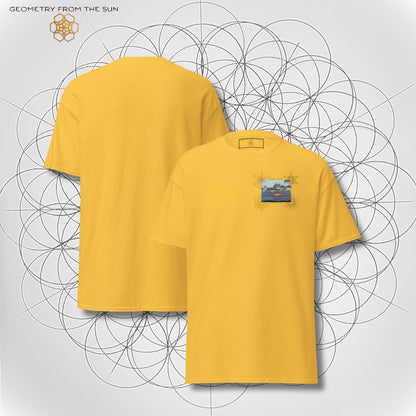 Sacred Blueprints Shirt - SACRED SKETCHES - Geometry From The Sun