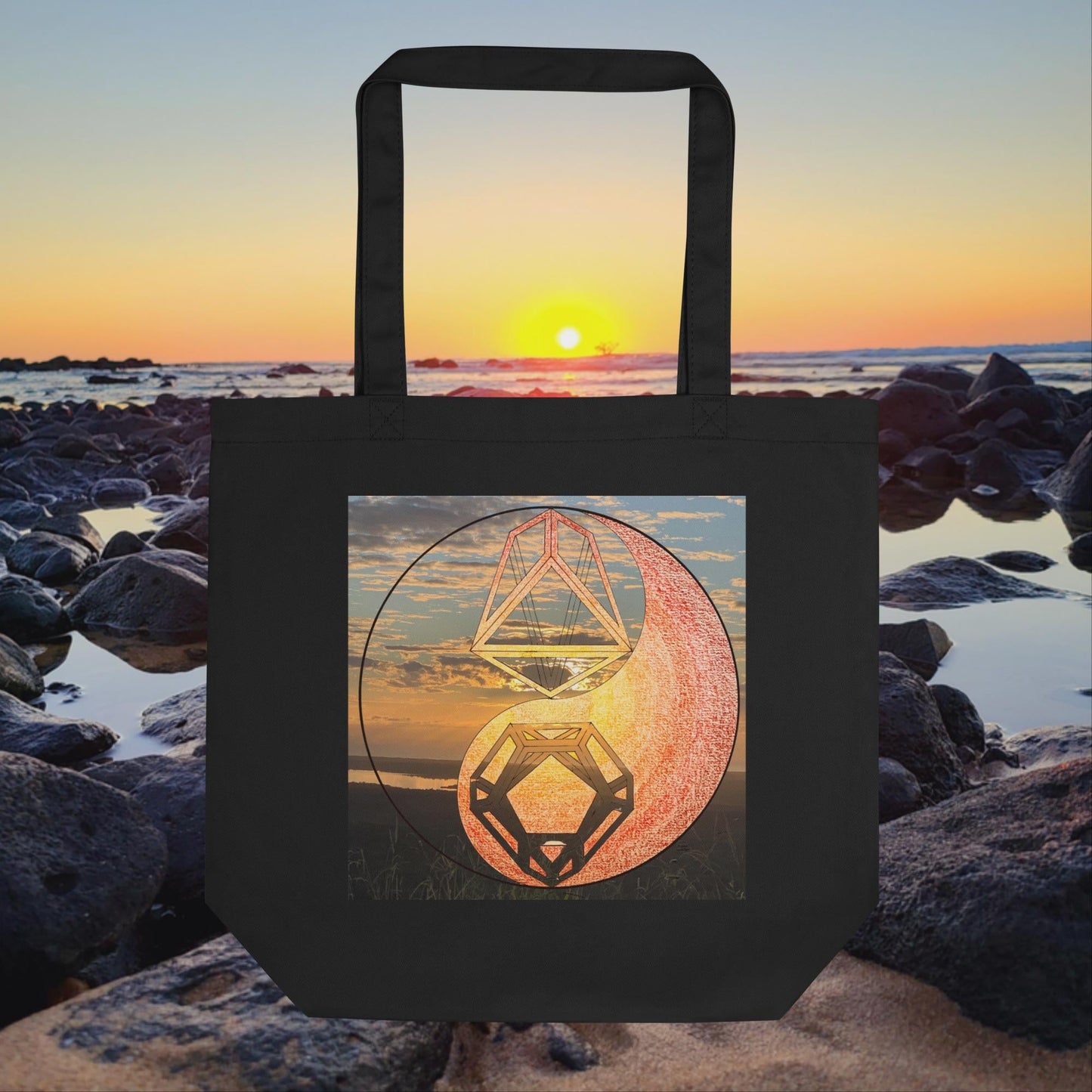 Sacred Geometry Eco Tote Bag - Geometry From The Sun