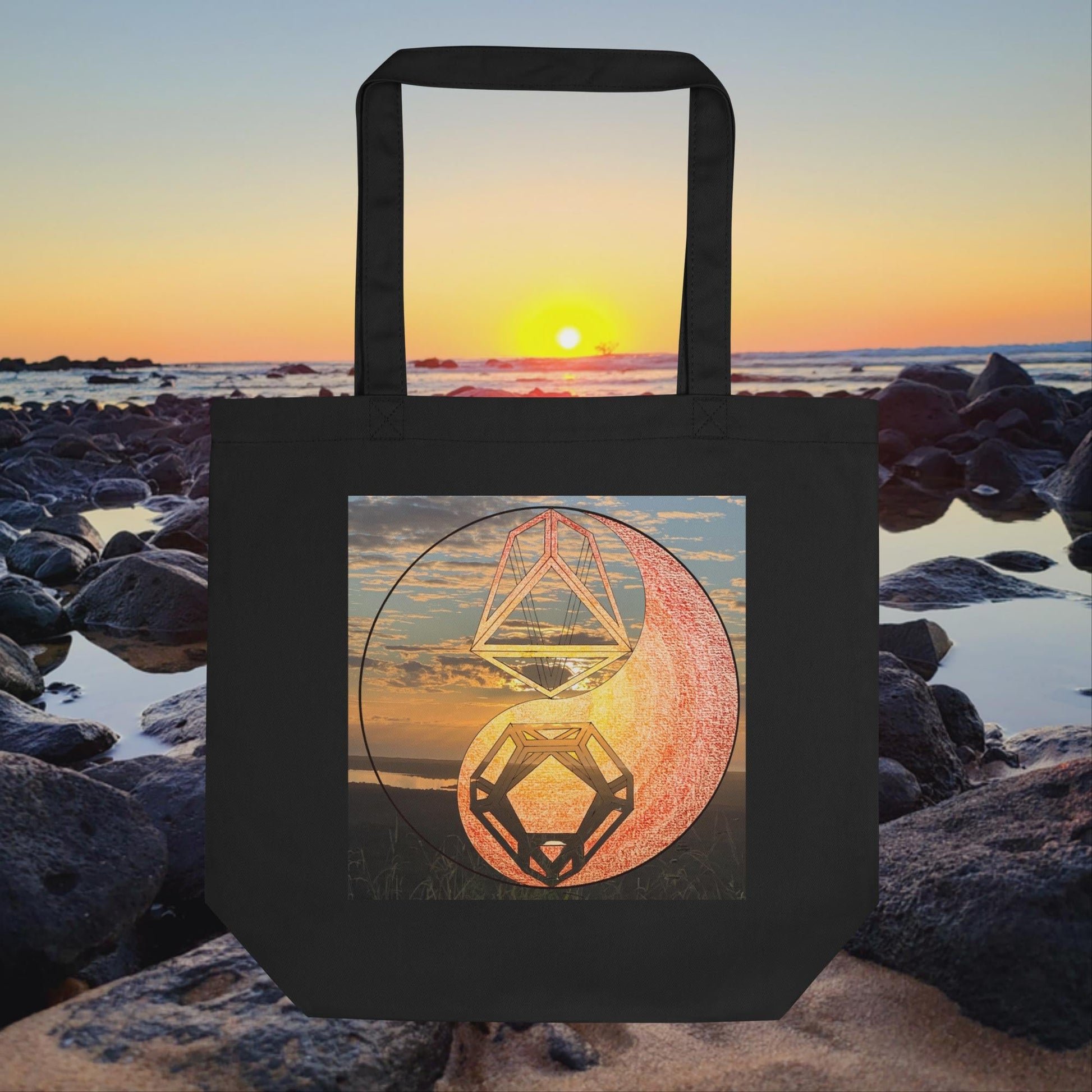 Sacred Geometry Eco Tote Bag - Geometry From The Sun