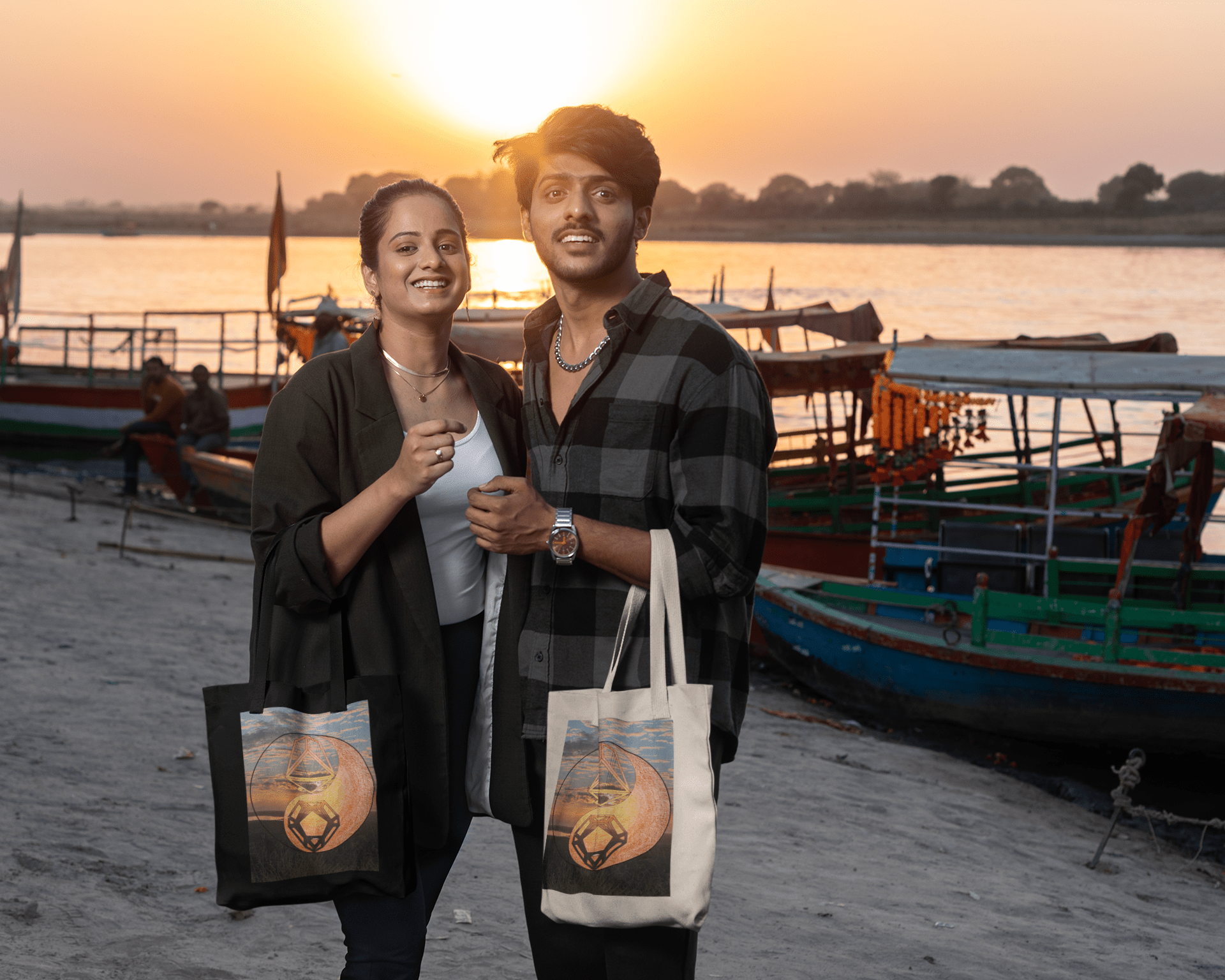 Sacred Geometry Eco Tote Bag - Geometry From The Sun