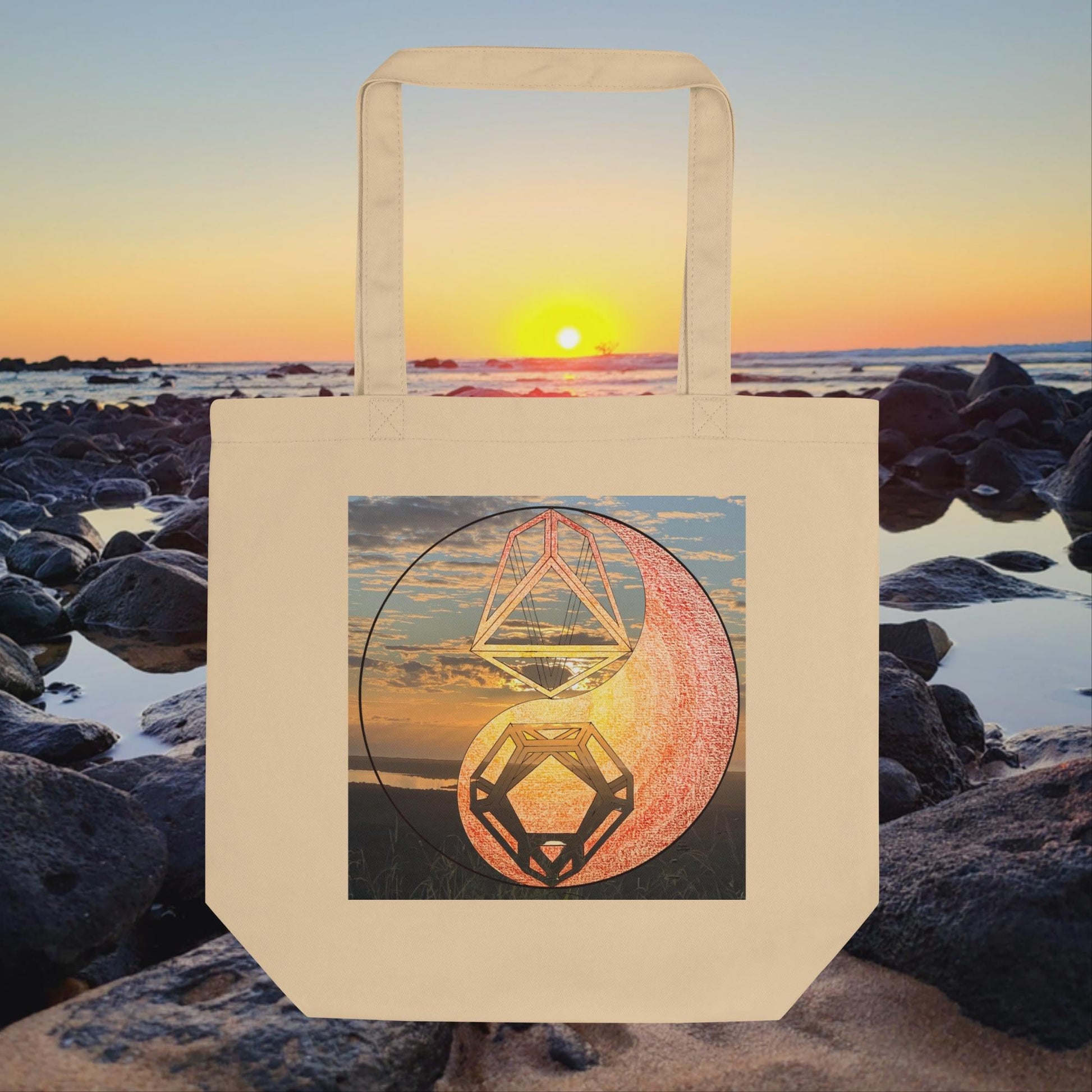 Sacred Geometry Eco Tote Bag - Geometry From The Sun