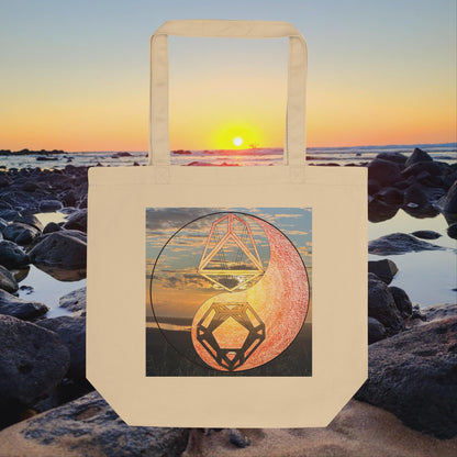 Sacred Geometry Eco Tote Bag - Geometry From The Sun