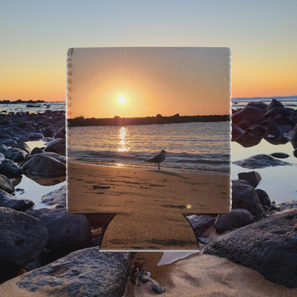 Sacred Geometry Sunrise Can Holder Stubby Cooler - Geometry From The Sun