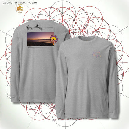 Shadow Horizon Long Sleeve - LIMINAL HORIZONS - Geometry From The Sun