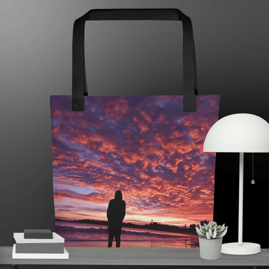 Sunrise Reflections Tote bag - Geometry From The Sun