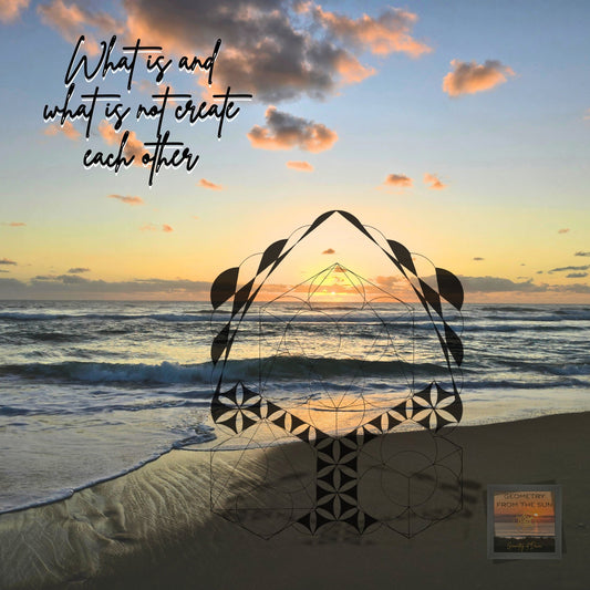 The Balance of Being Wall Art - GEOMETRY AT DAWN - Geometry From The Sun