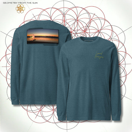 Veil of Dawn Long Sleeve - LIMINAL HORIZONS - Geometry From The Sun