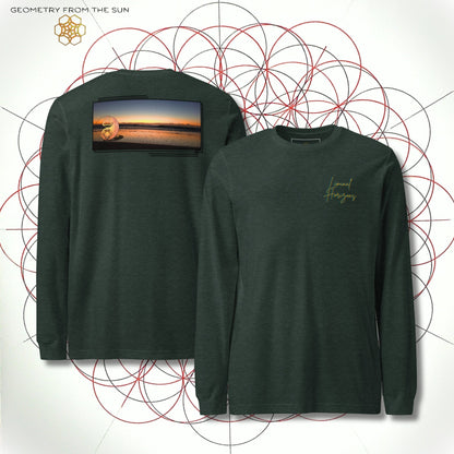 Veil of Dawn Long Sleeve - LIMINAL HORIZONS - Geometry From The Sun