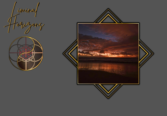 Yin Yang Sunrise Long Sleeve - LIMINAL HORIZONS - Geometry From The Sun