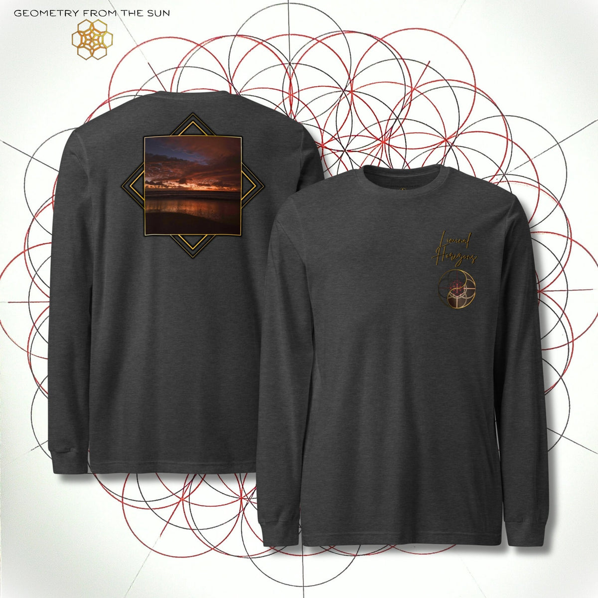 Yin Yang Sunrise Long Sleeve - LIMINAL HORIZONS