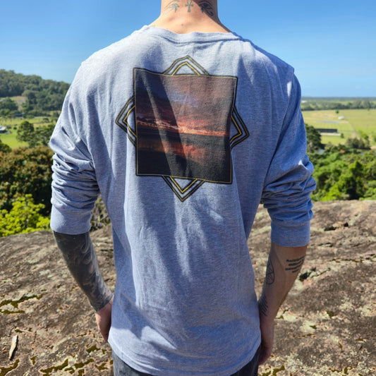 Yin Yang Sunrise Long Sleeve - LIMINAL HORIZONS - Geometry From The Sun