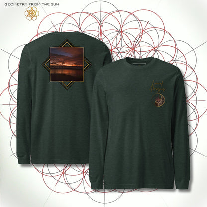 Yin Yang Sunrise Long Sleeve - LIMINAL HORIZONS - Geometry From The Sun
