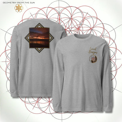 Yin Yang Sunrise Long Sleeve - LIMINAL HORIZONS - Geometry From The Sun